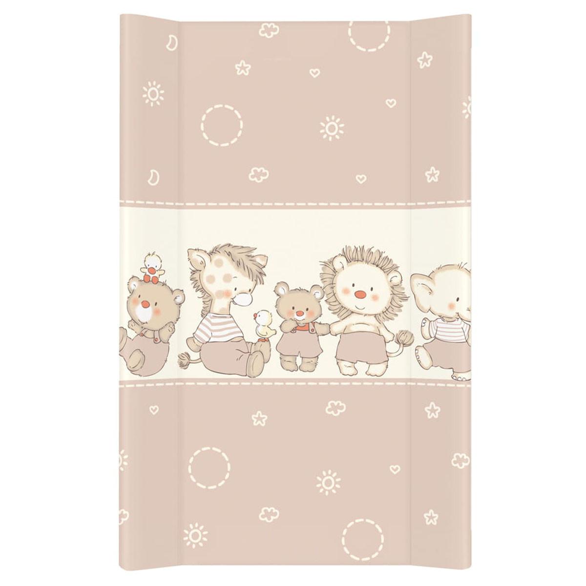 CEBA BABY Meka podloga za presvlačenje Drugari, 50x80cm, Bež