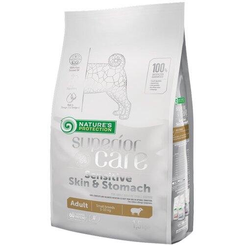 NATURE'S PROTECTION Hrana za pse Sensitive Skin And Stomach, 10kg