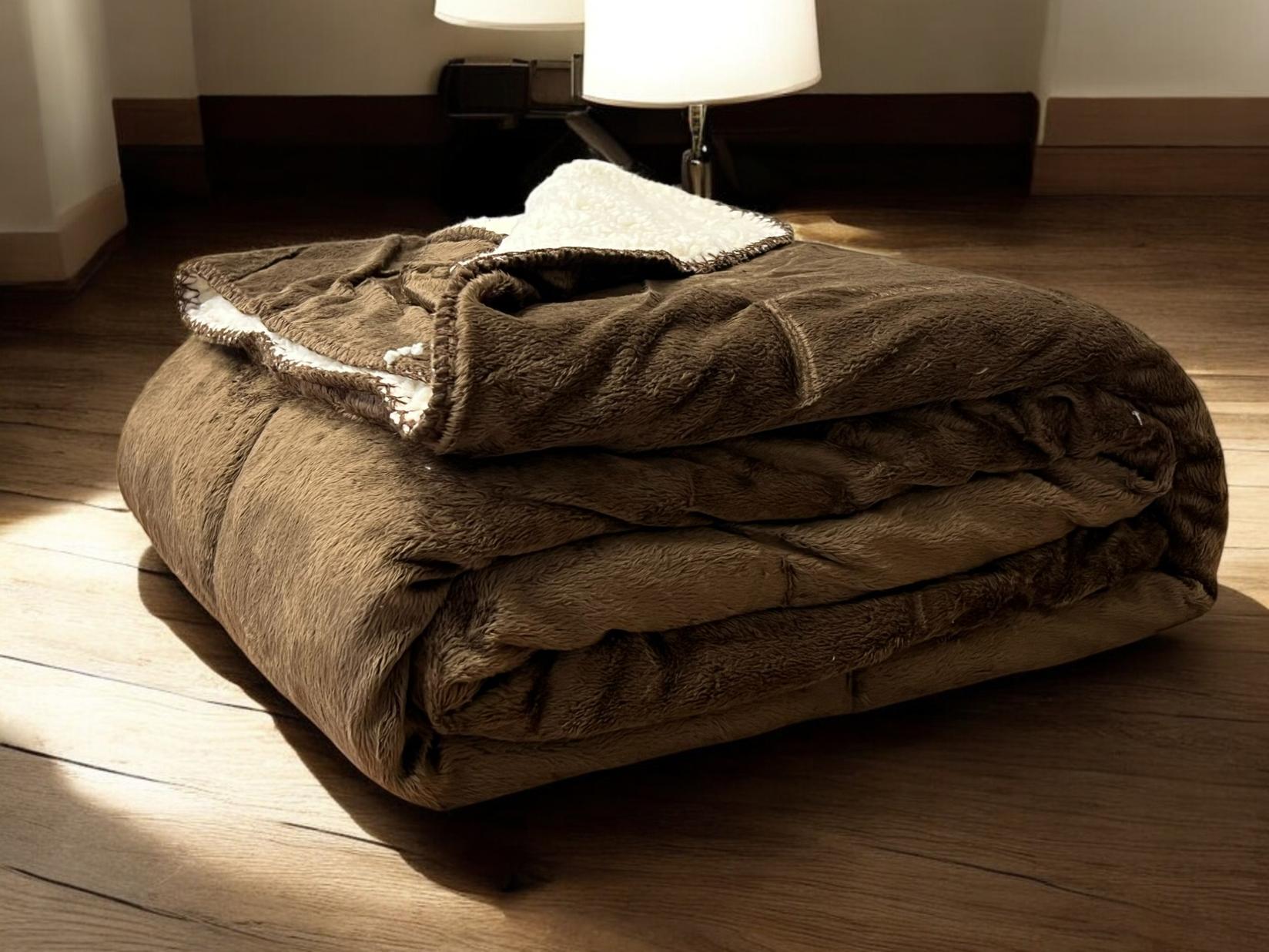 VIKTORIJA Ćebe 150x200cm, Braon