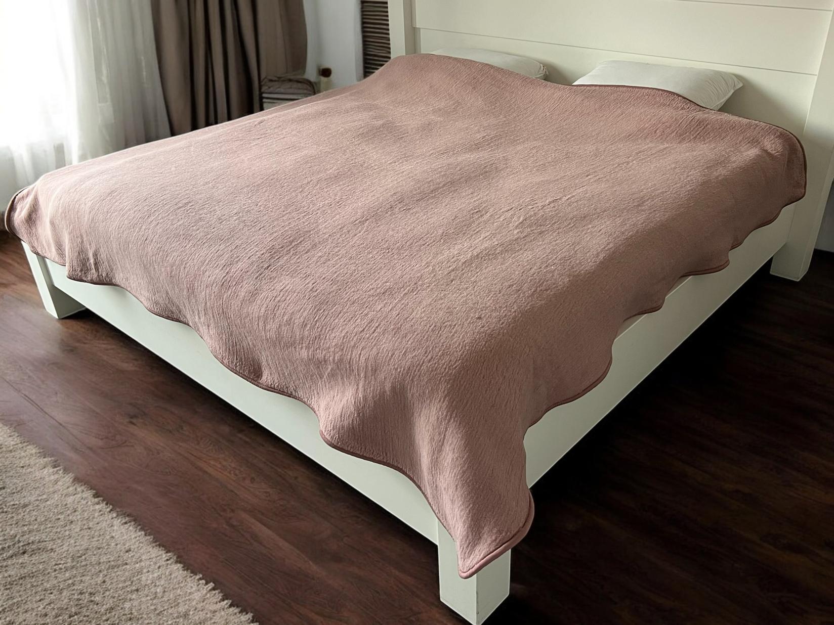 VIKTORIJA Ćebe Glat Bahar 165x220cm, Crveno