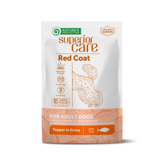 NATURE'S PROTECTION Hrana za pse Red Coat All Breed Tuna, 70g