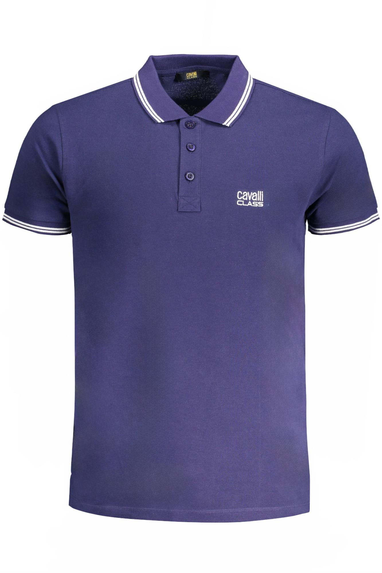 CAVALLI CLASS Muška polo majica QXT64YKB002_BLNAVYW, Plava