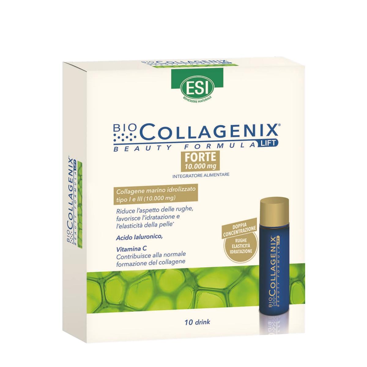 ESI Anti-age preparat BioCollagenix Forte, 10,000mg, 10 ampula
