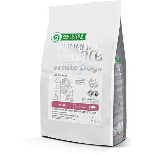 NATURE'S PROTECTION Hrana za pse Junior White Fish, 10kg