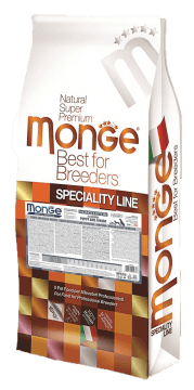 MONGE Hrana za štence Best For Breeders Bwild Grain Free, Puppy And Junior, Duck, 15kg