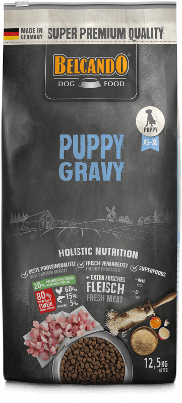BELCANDO Premium suva hrana za štenad svih rasa  Puppy gravy, Do 4 meseca, 12.5 kg