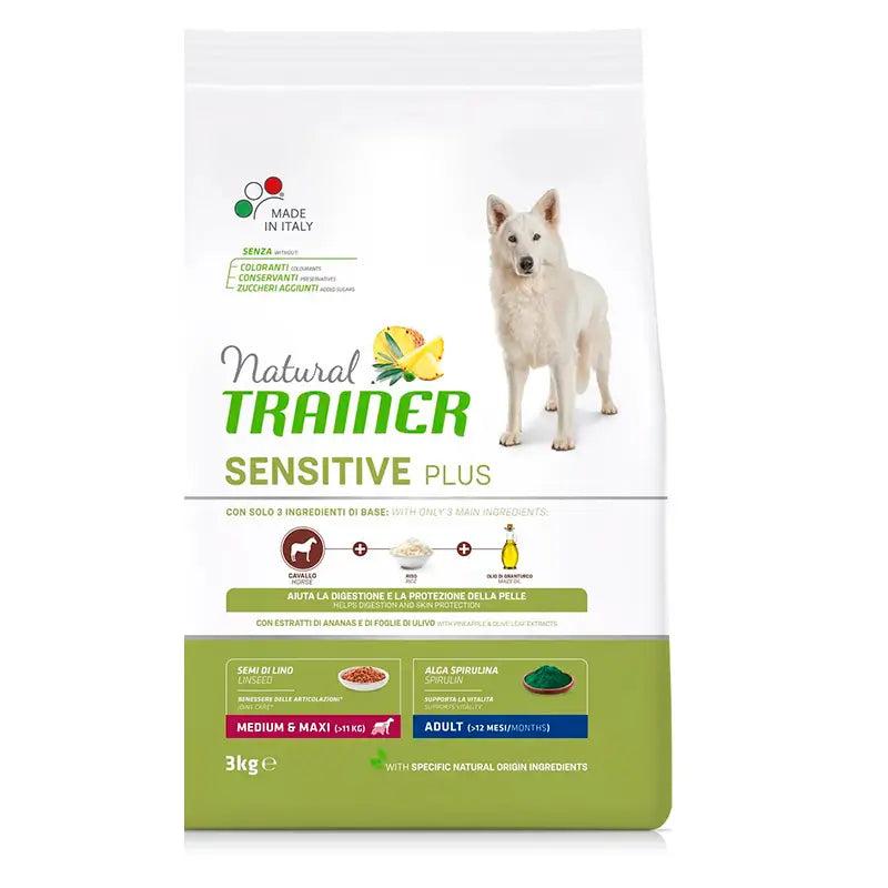 TRAINER Hrana za pse Sensitive Plus No Gluten Medium&Maxi Rabbit, 3kg