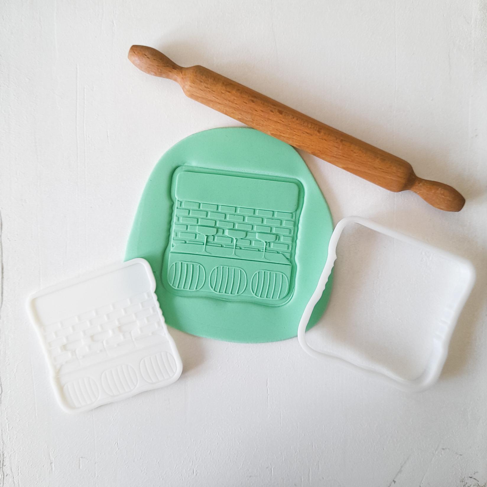 KREATIVNI SLATKIŠI Modla za kolače i ukrase Koktel bar, 10 cm, Bela