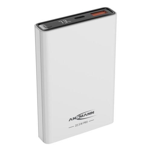 ANSMANN Eksterna baterija PB222PD, 10000mAh, Beli