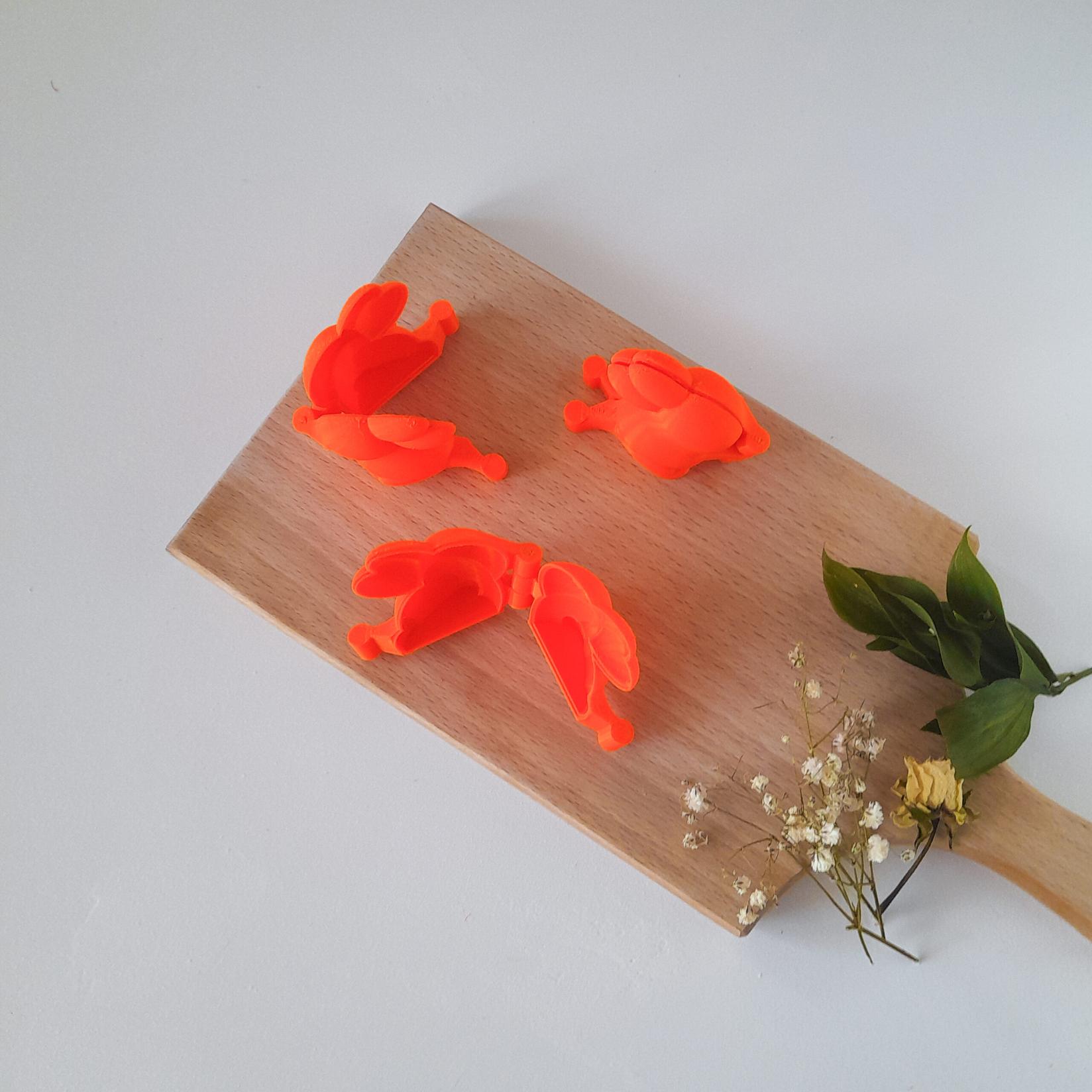 KREATIVNI SLATKIŠI Modla za izradu kuglica Zekla, 3 cm, Narandžasta