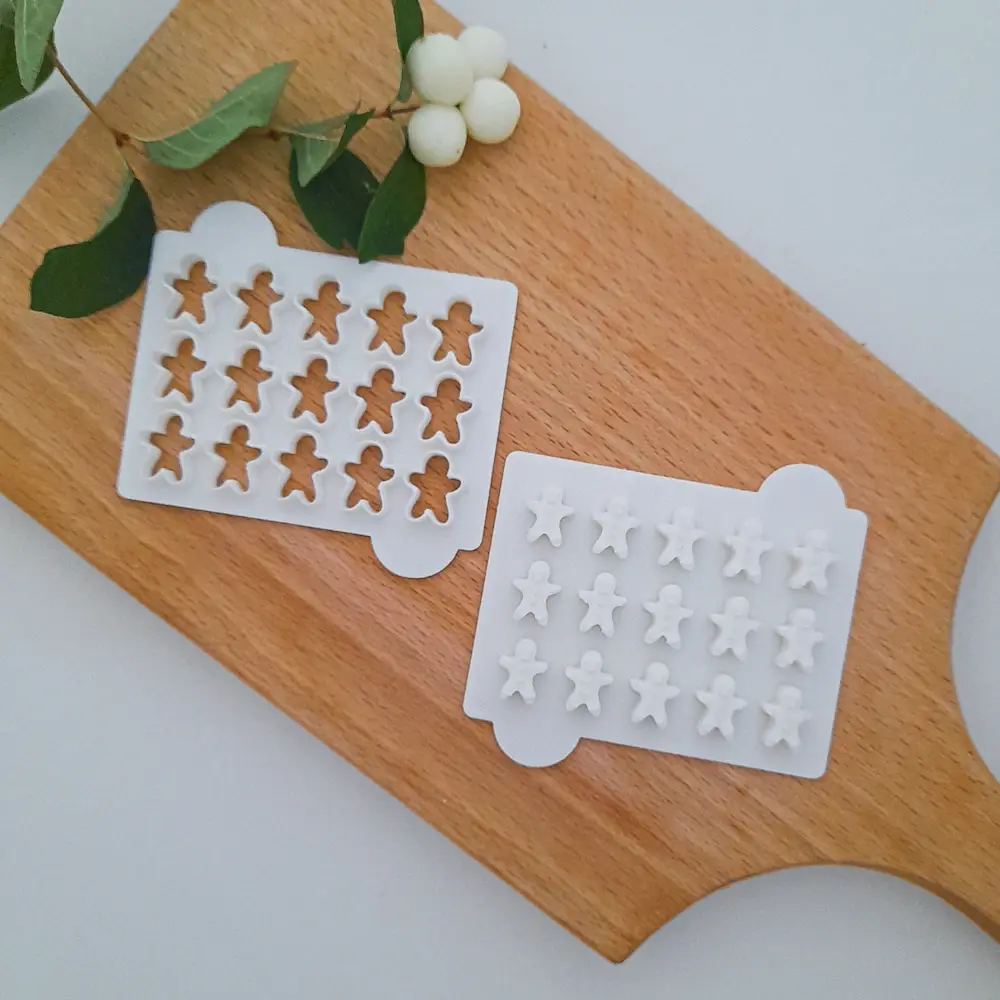 KREATIVNI SLATKIŠI Modla za kolače Đumbirko sprinkles,15 mm, Bela