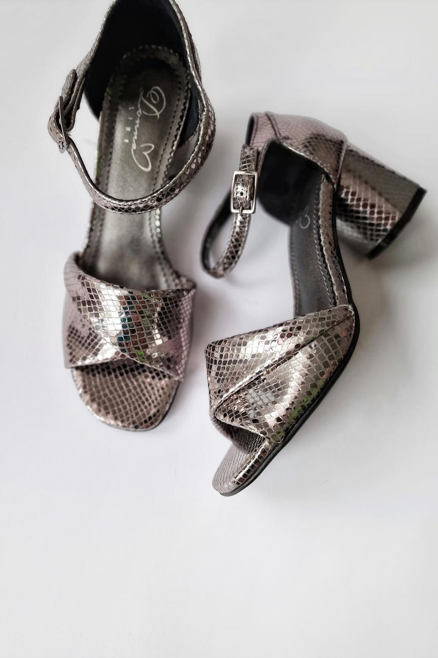 Ženske sandale Reja, Srebrne boje