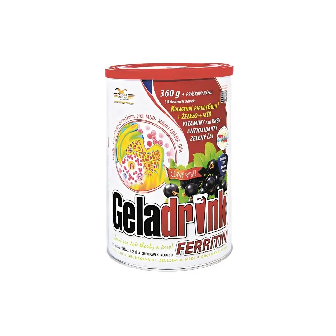 GELADRINK Ferritin prah, 360 g