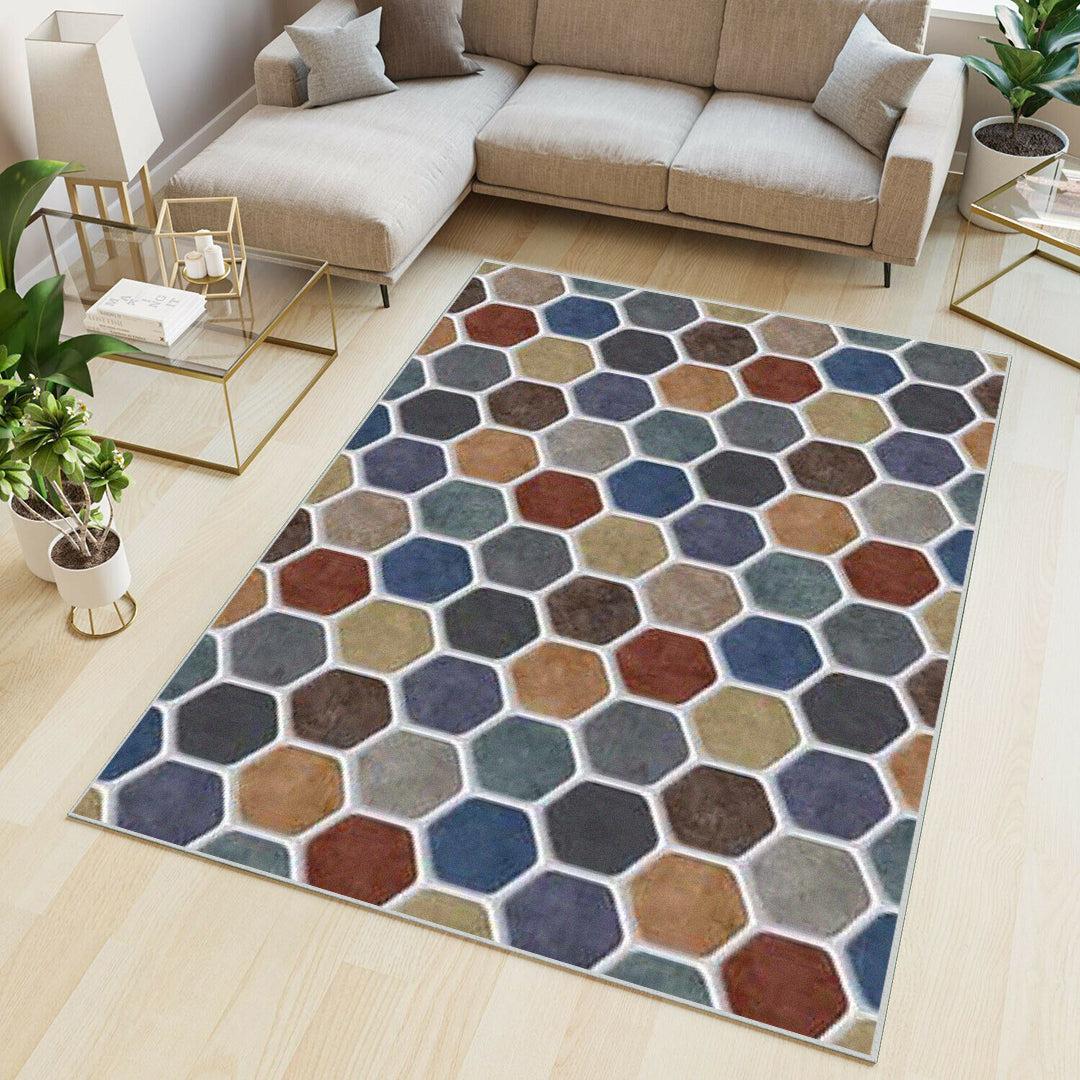 ARMONIA Tepih 130cm x 190cm Šareno saće