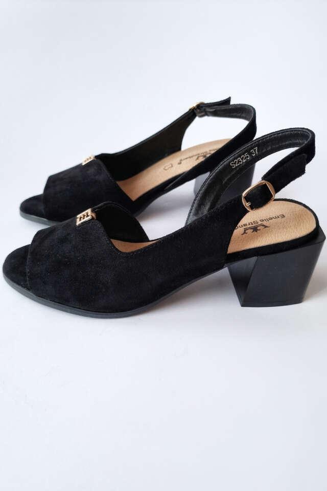 Ženske sandale, Crne