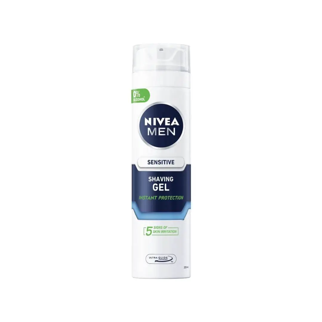 NIVEA Men Gel za brijanje Sensitive, 200 ml