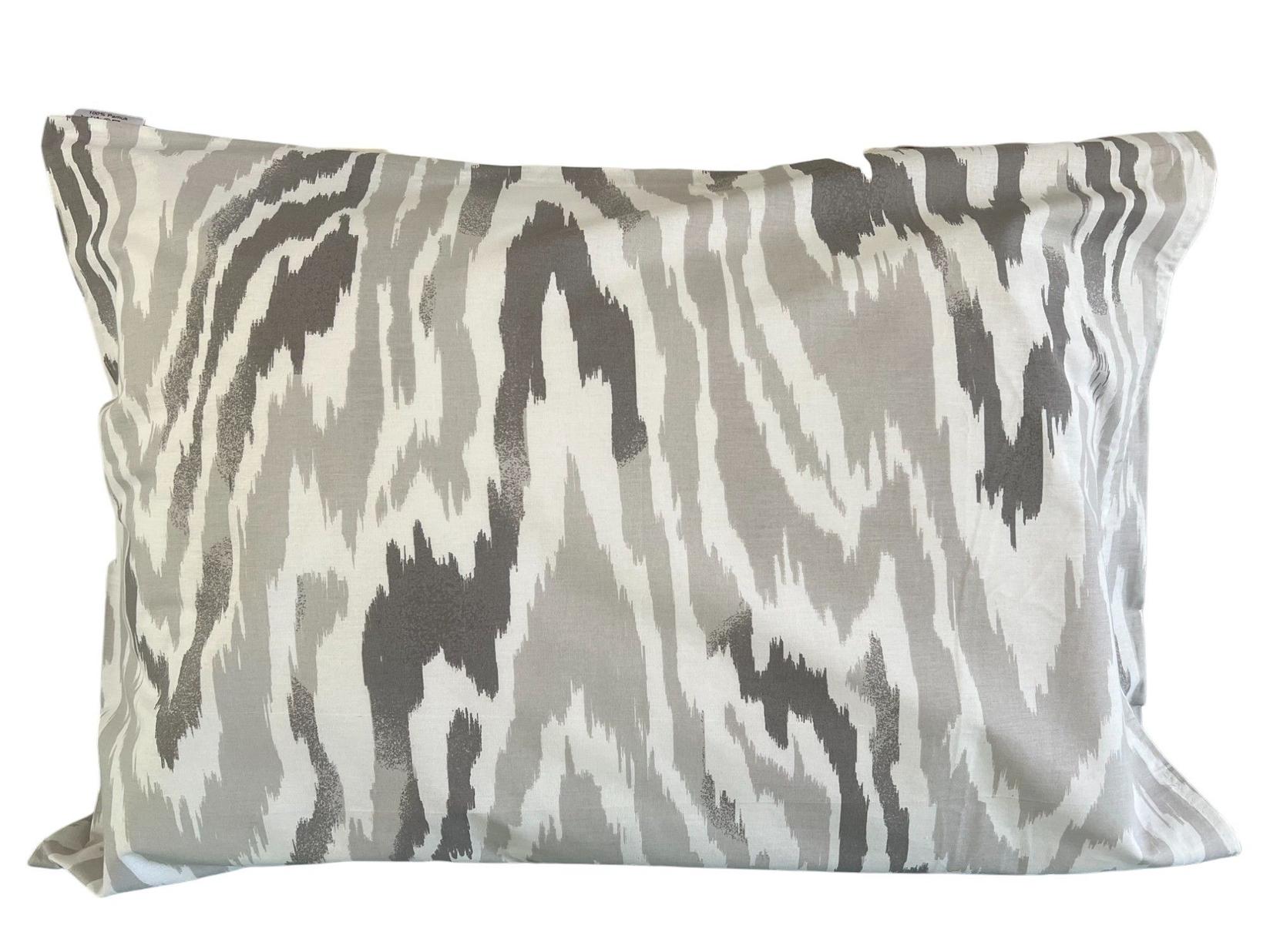 VIKTORIJA Jastučnica Ranforce 50x70cm Print 22, Siva