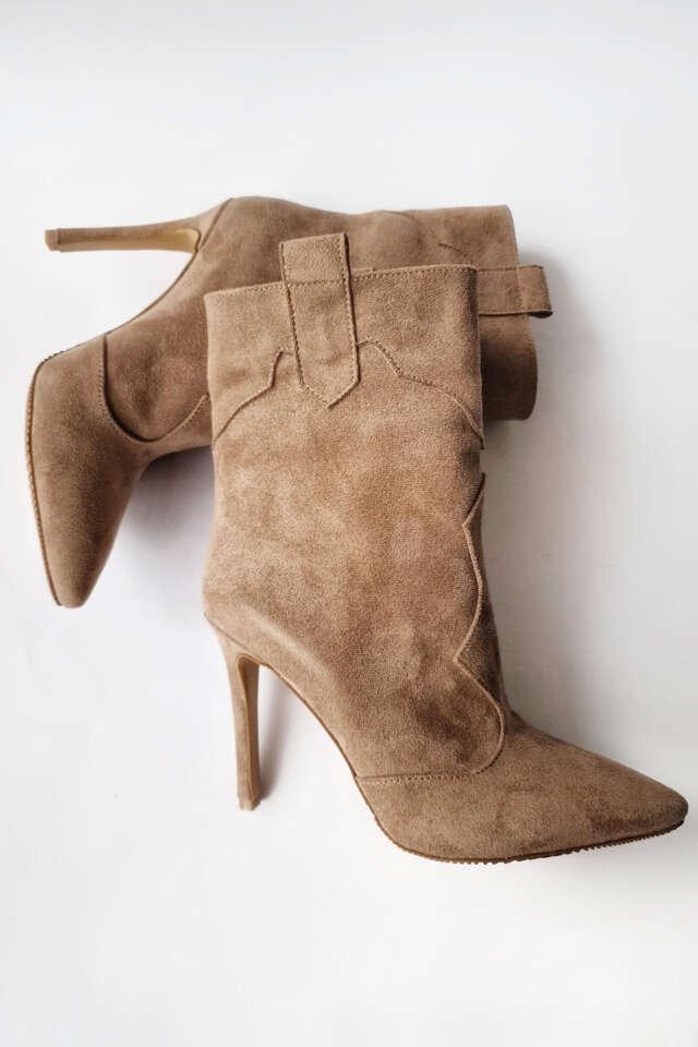 Ženske čizme Arija, Krem