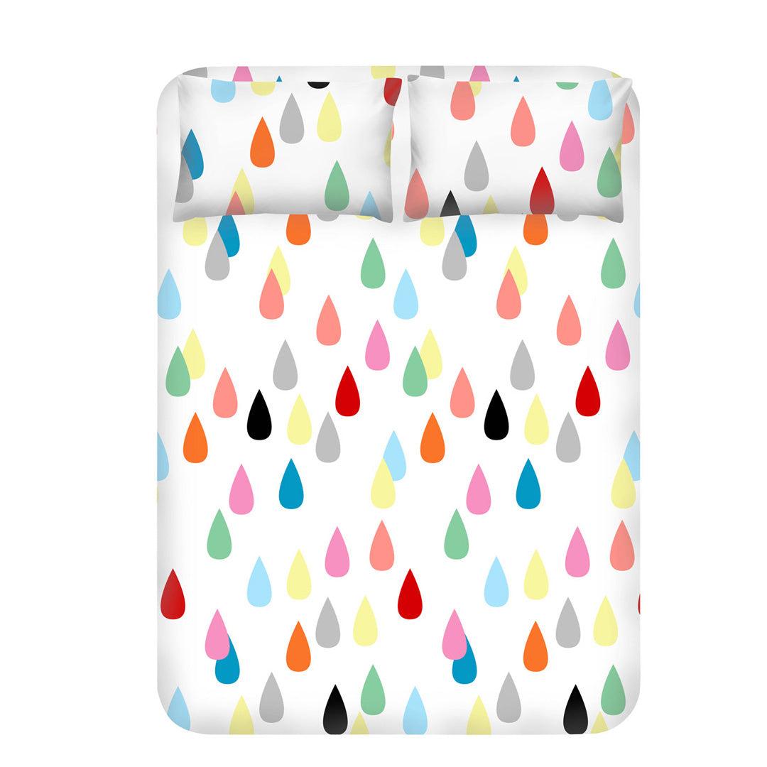 ARMONIA Set čaršaf i jastučnice 240x260cm, Šareni