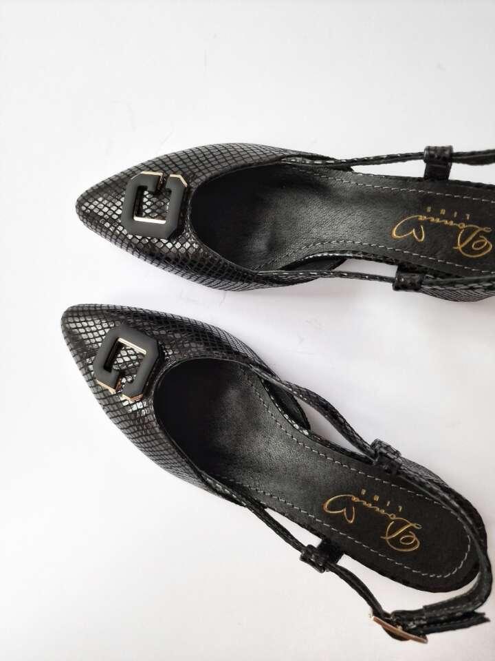 Ženske sandale Edita, Crne