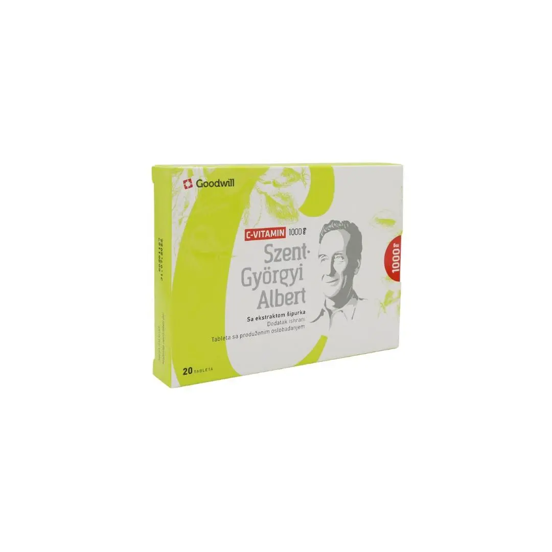 GOODWILL Vitamin C, 1000 mg, 20 tableta