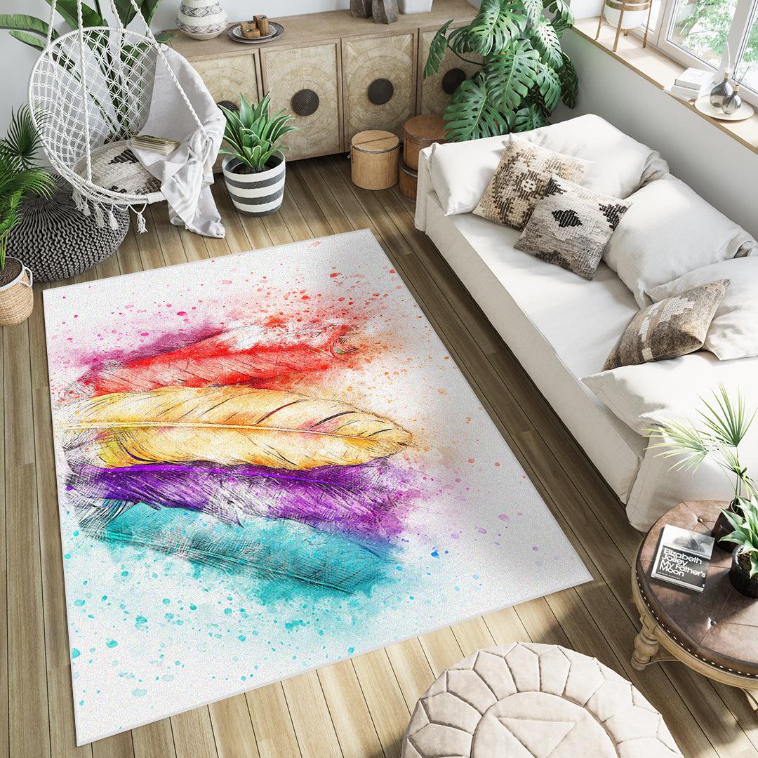 ARMONIA Tepih 130cm x 190cm Šareno perje