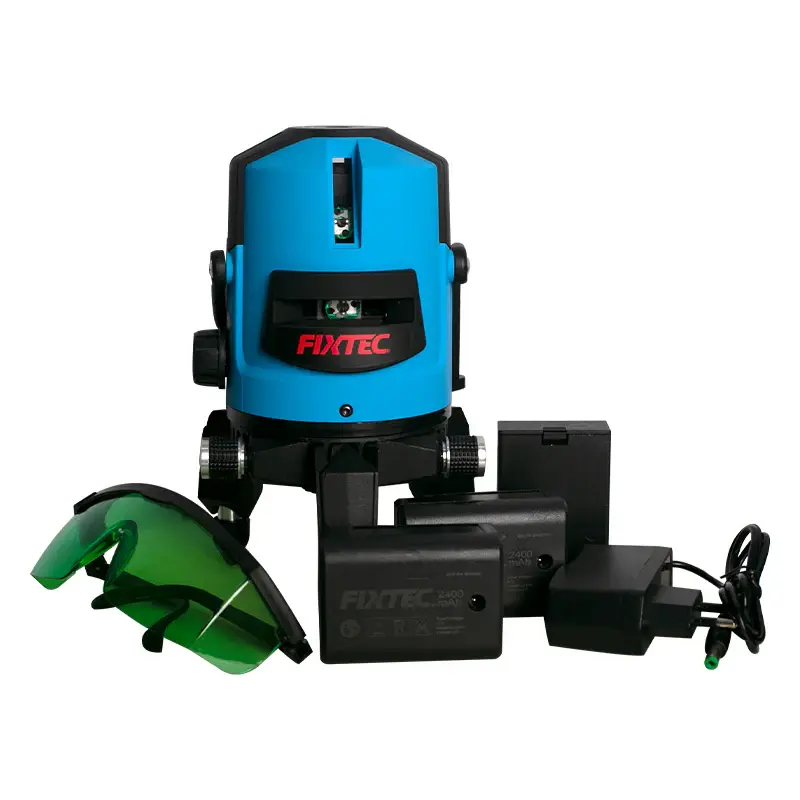 Fixtec Bežični zeleni laserski nivelir FHLL0502, Sa 5 linija