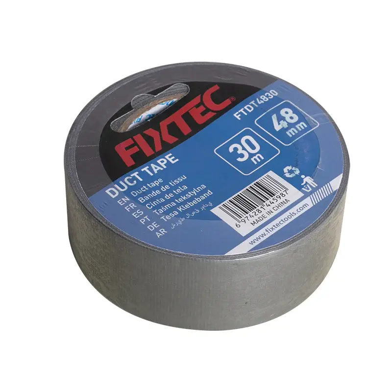 Fixtec Tekstilna adhezivna duct traka, 48mmx30m, Šareno pakovanje