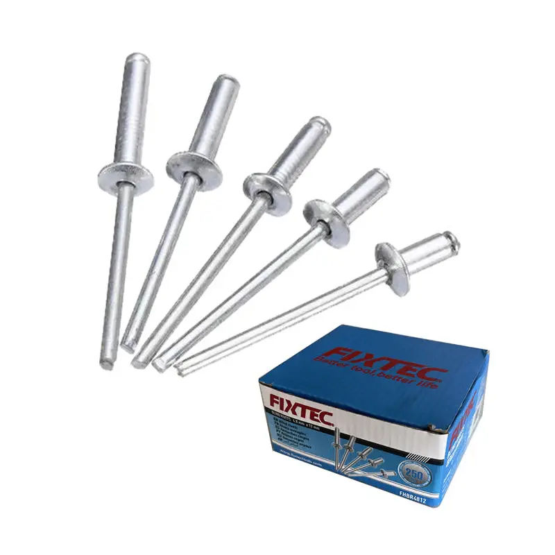 Fixtec Aluminijumske pop nitne, 4,0x10mm, 500 komada