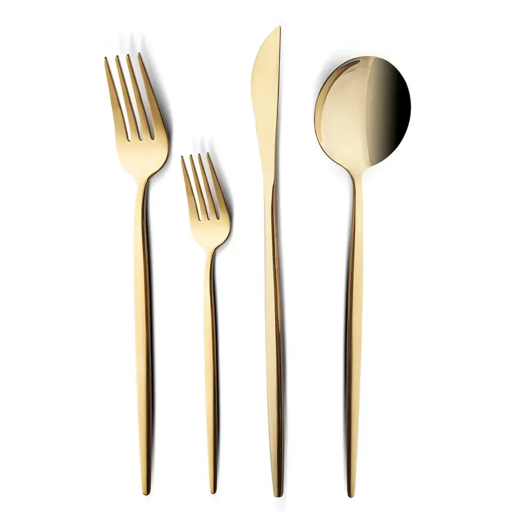 Karaca Set escajga Bella Shiny Gold, 24 dela