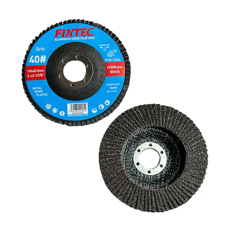 Fixtec Brusni flap disk, 125x22,23mm P40, Industrijski kvalitet