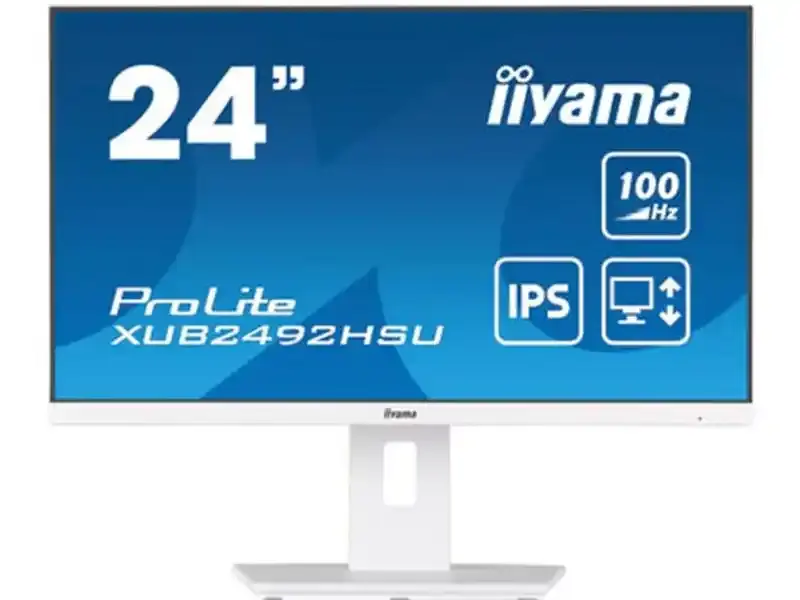 LIYAMA Monitor XUB2492HSU-W6 23.8" Ravni, 1920 x 1080, 100Hz,  Beli