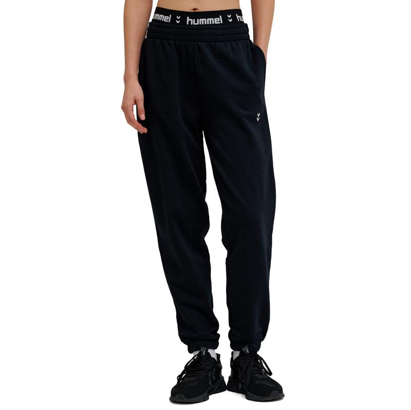 HUMMEL Ženske trenerke HML Pulse Co Regular W Sweat Pants, Donji deo, Crne