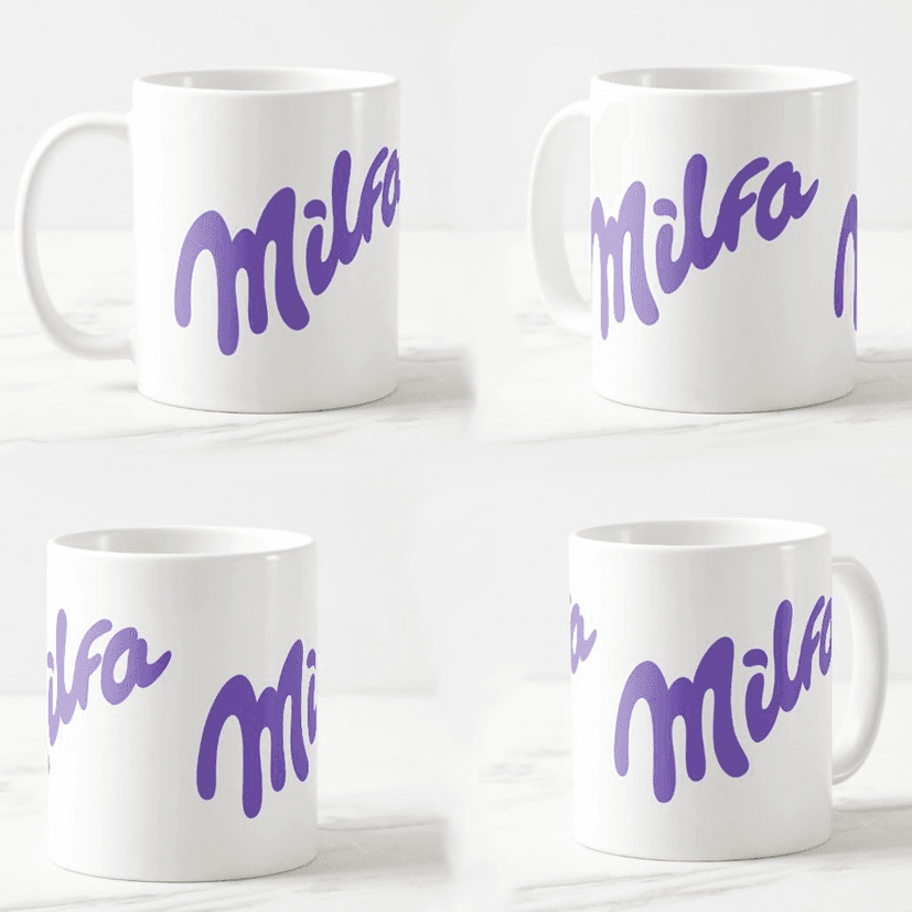 Keramička šolja Milfa, 330ml, Bela