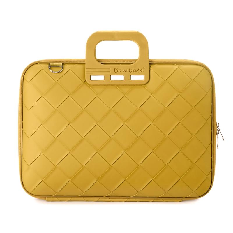 BOMBATA Torba Intrecciato, Žuta