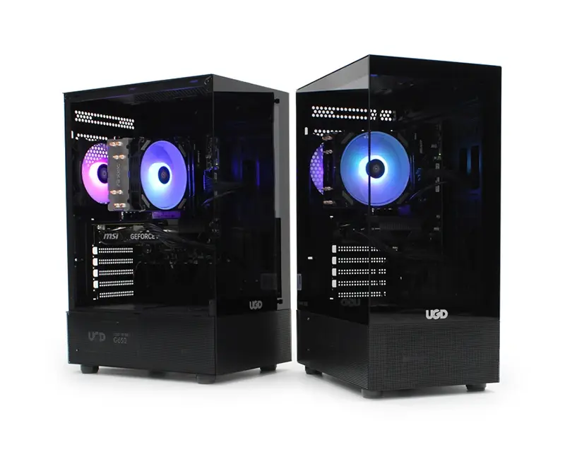 UGD Kućište, PC AMD gaming Ryzen 5 5500/16GB/1TB/RX6600 8GB UGD Fusion, Crno
