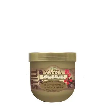 Still Bio maska za kosu Kofein i Ricinus, 500 ml