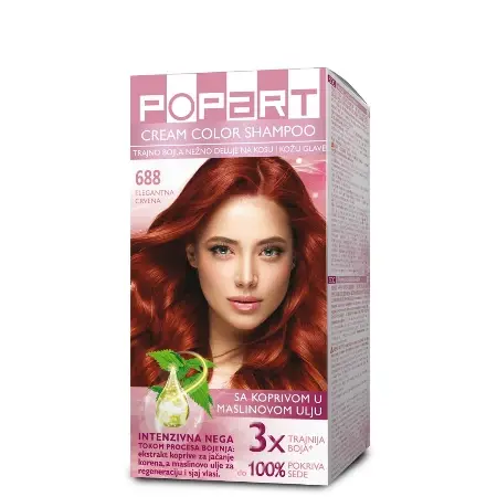 Still Šampon Popart Color 688, Elegantna Crvena