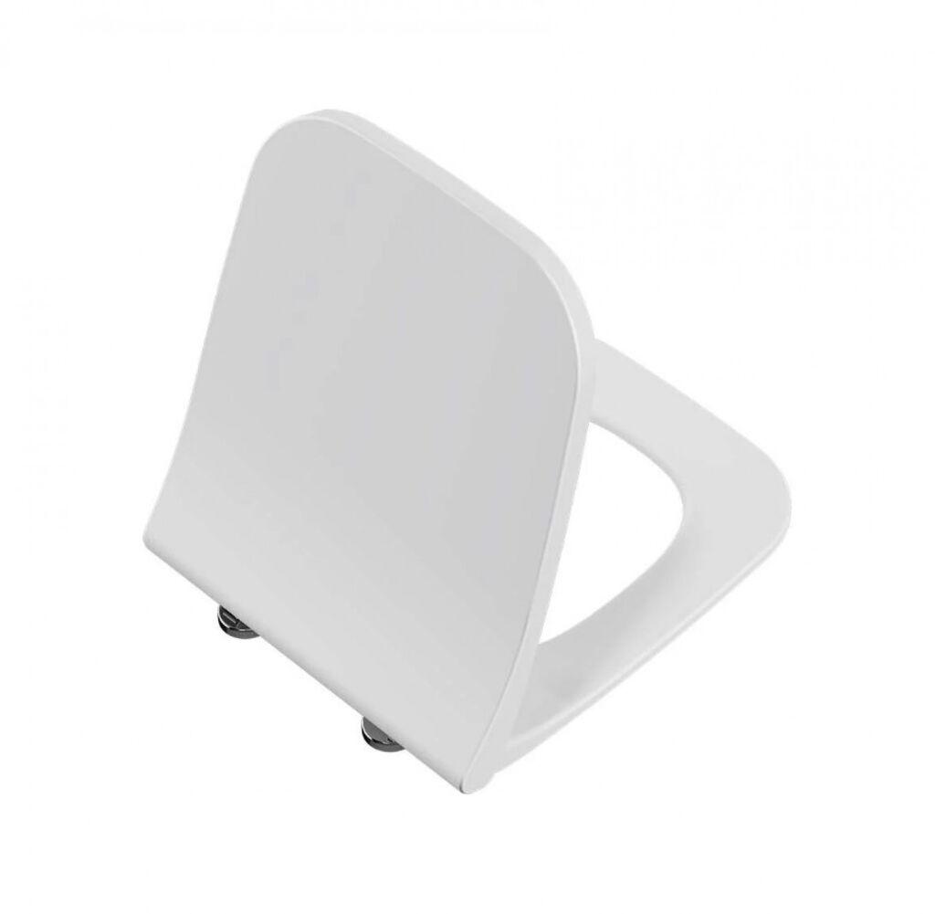 Vitra WC daska Integra Square duroplast soft close, Bela