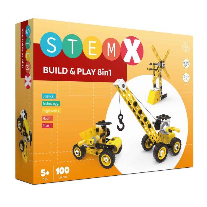 Iz Toys Sklopivi set za igru 8u1 Stemx, 100 delova