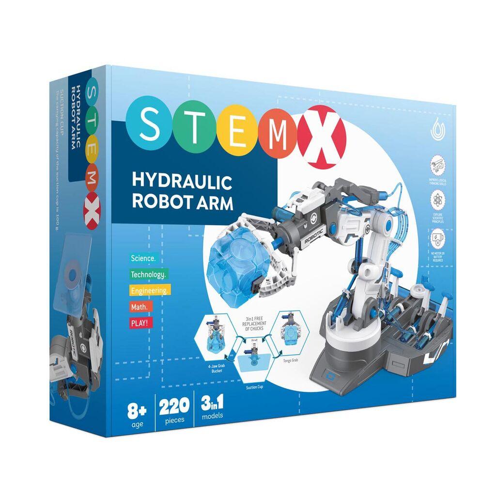 Iz Toys Kreativni set Hidraulina robotska ruka Stemx, 220 delova