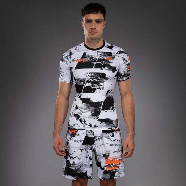 Venum Muška majica Rashguard UFC Zenith Authentic Fight Week, Bela