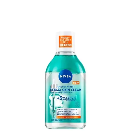 Nivea Micelarna voda Serum + 5% Derma Skin Clear 98722 Visage, 400 ml