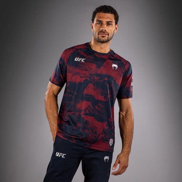 Venum Muška majica UFC Zenith Authentic Fight Week Dry Tech, Crvena