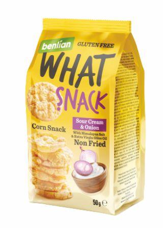 Kozmetik Plus What snack, Pavlaka i luk, 50g