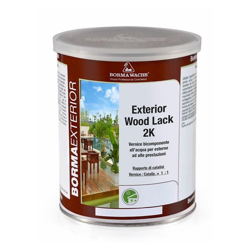 Borma Wachs Dvokomponentni završni lak za eksterijer, 1 l