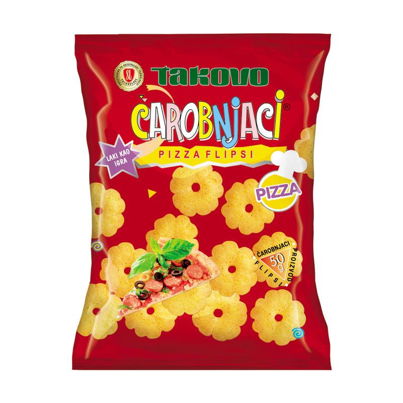 Swisslion group Sl Pizza flips, Čarobnjaci, 50g