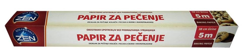 Zen Papir za pečenje, 38 cm, 5 m