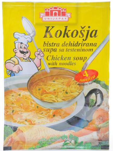 Unijapak Kokošija supa, 40g