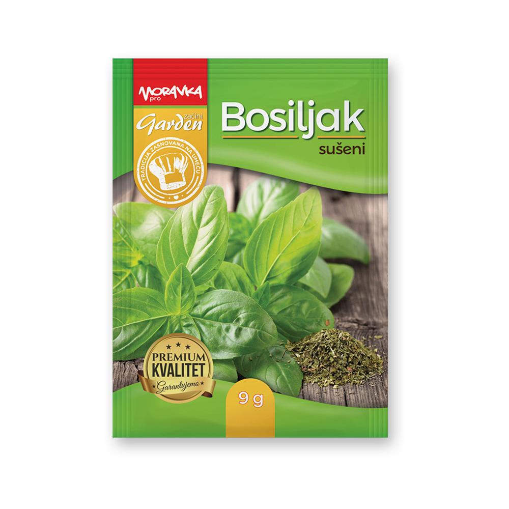 Moravka Bosiljak, Sušeni, 9g